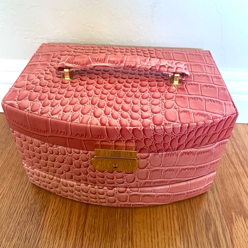 Real leather JW London Jewelry box